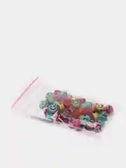Круглые бусины "Смайлы", 50 штук