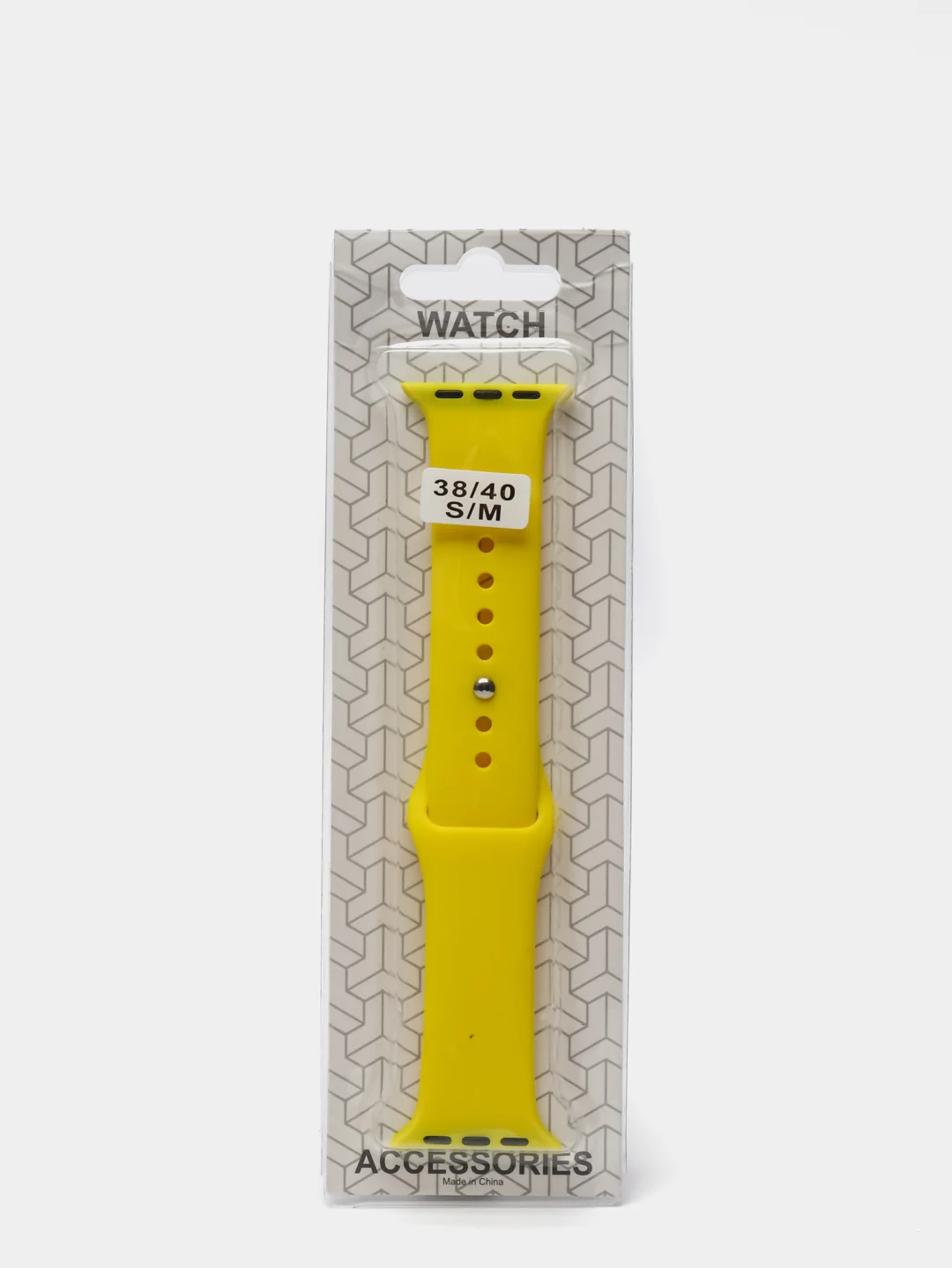 Лимонный силиконовый ремешок для Apple Watch 38, 42, 40, 44