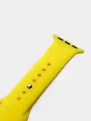 Лимонный силиконовый ремешок для Apple Watch 38, 42, 40, 44