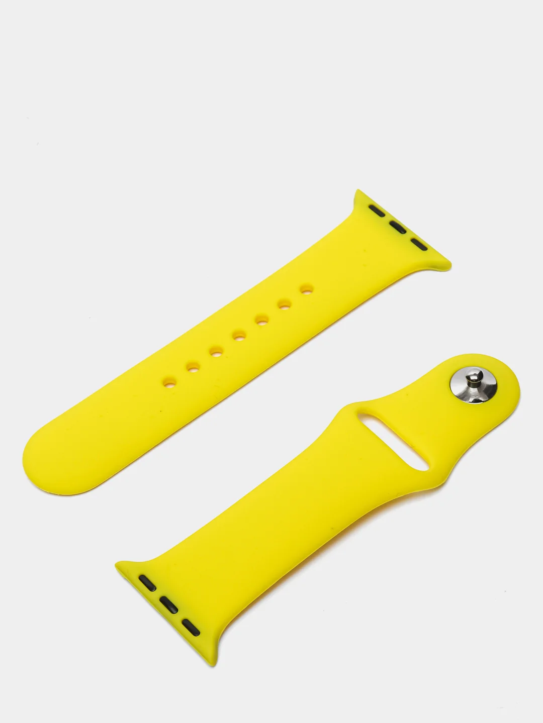 Лимонный силиконовый ремешок для Apple Watch 38, 42, 40, 44