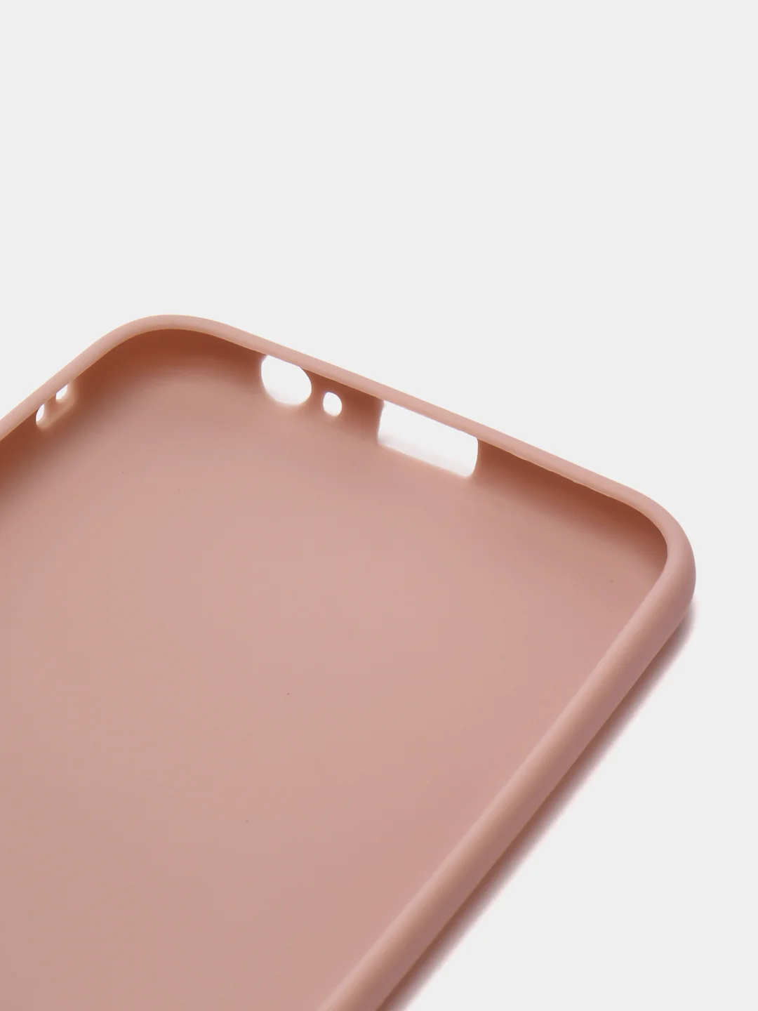 Бежевый чехол Samsung Galaxy A6 (2018), Самсунг Галакси А6 2018, силиконовый цветной матовый