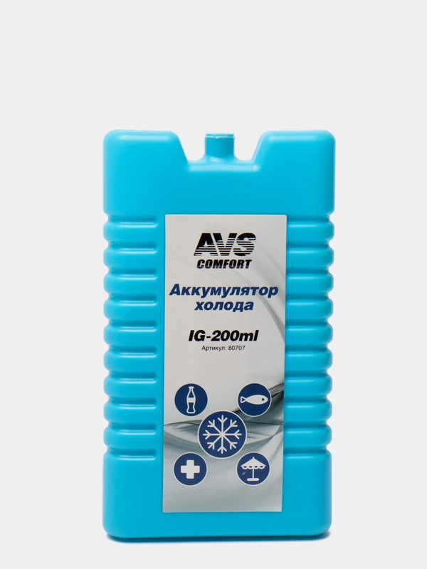 Аккумулятор холода AVS (пластик) 200 мл