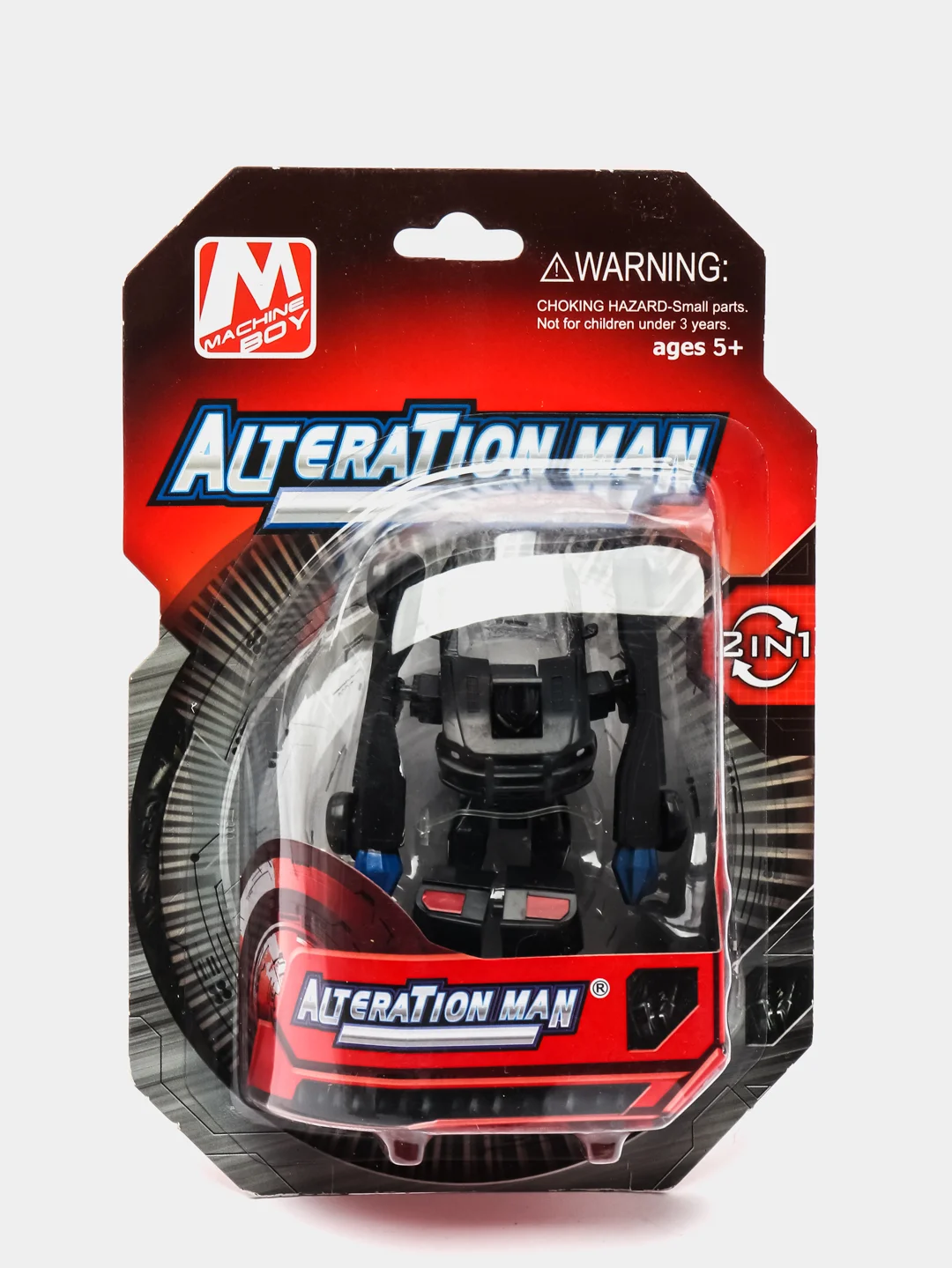 Черный трансформер-робот AlteraTion