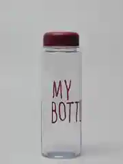 Тёмно-бордовый бутылка для воды "My bottle"/500 мл/19.5 х 6 см/Best Room