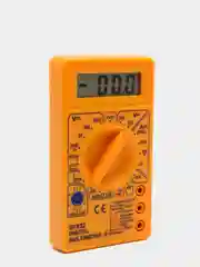 Мультиметр цифровой (тестер) DT-832 с звуковой прозвонкой, желтый