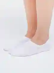 Белый носки-следки