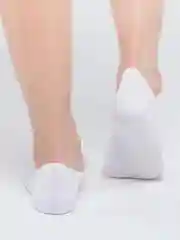 Белый носки-следки