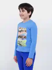 Лонгслив для мальчика с принтом "Hot Wheels"