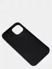 Черный силиконовый чехол для iPhone 13, 13 mini, 13 Pro, 12 mini, 12/12 Pro, XR, 11, 11 Pro