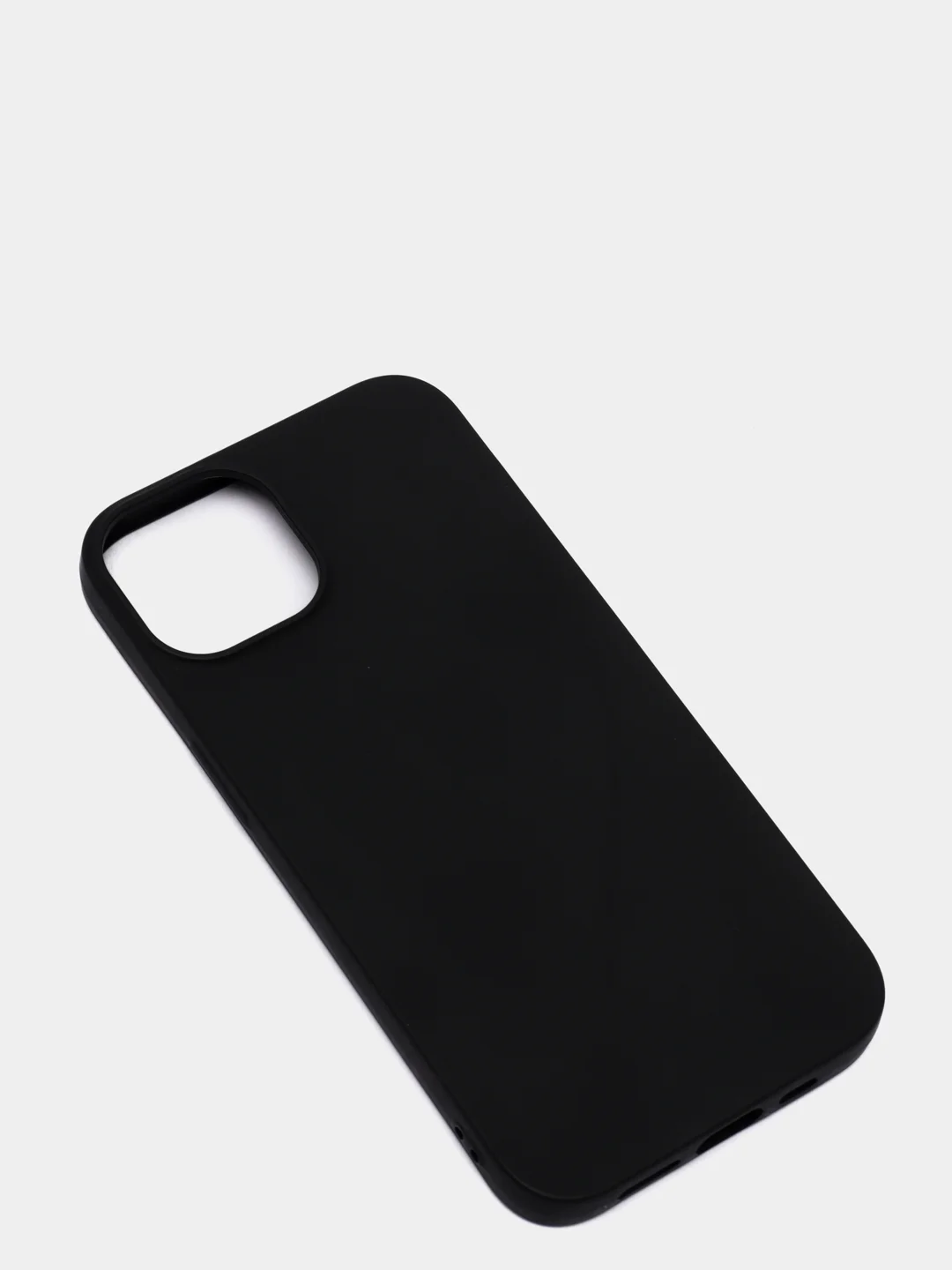 Черный силиконовый чехол для iPhone 13, 13 mini, 13 Pro, 12 mini, 12/12 Pro, XR, 11, 11 Pro