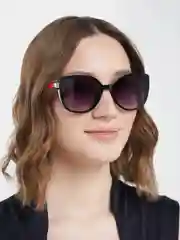 Черный солнцезащитные женские очки