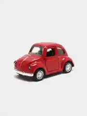 Алый машинка металлическая инерционная