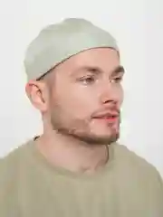 Мятный кепка без козырька