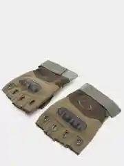 Зелёный хаки тактические перчатки полнопалые / беспалые