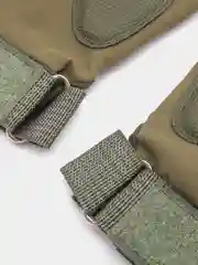 Зелёный хаки тактические перчатки полнопалые / беспалые