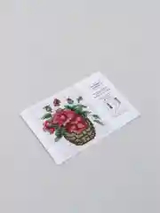 Открытка почтовая, со схемой