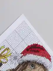 Открытка почтовая, со схемой