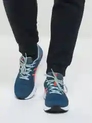 Синий кроссовки Asics Patriot 12 GS
