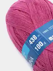 Розовый семеновская пряжа "Каролина", акрил, 100 г, 438 м