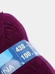Бордовый семеновская пряжа "Каролина", акрил, 100 г, 438 м
