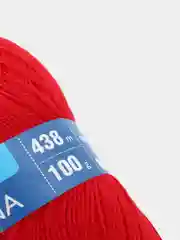 Красный семеновская пряжа "Каролина", акрил, 100 г, 438 м