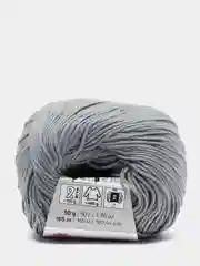 Серый пряжа YarnArt Baby cotton, 50 г, 165 м, акрил и хлопок