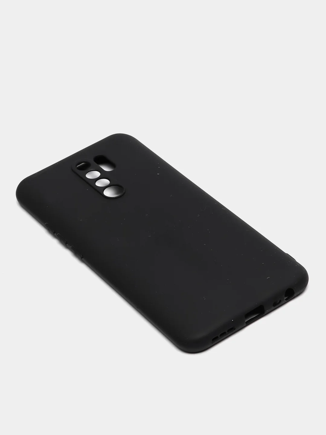 Черный чехол Xiaomi Redmi 9 силиконовый