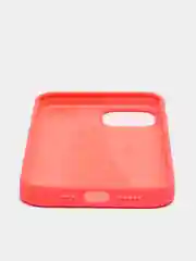 Коралловый чехол Silicone Case для iPhone 12 / iPhone 12 Pro, закрытый низ