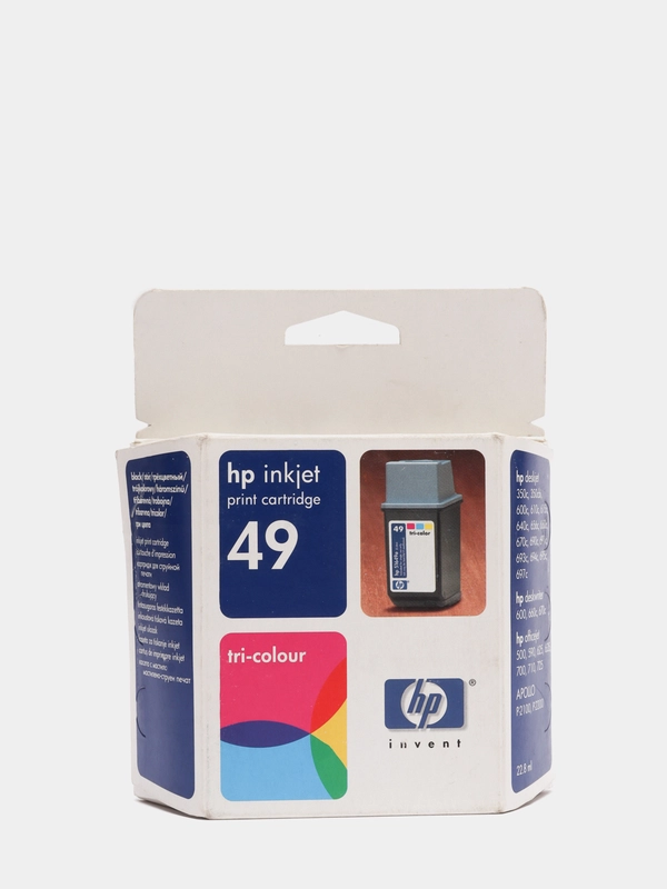 Картридж струйный HP (51649AE) Deskjet, №49, цветной, 350 страниц