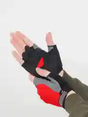 Красный перчатки для велосипеда и фитнеса спортивные велоперчатки без пальцев