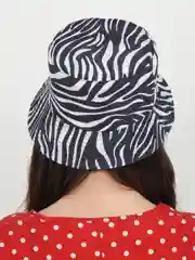 Черный панама двусторонняя