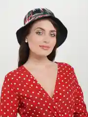 Лесной зеленый панама двусторонняя