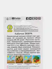Семена Кабачок Зебра  набор 1, 3, 5 уп
