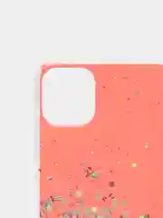 Красный чехол пластиковый iPhone 11 Pro, 11 Pro Max, с блестками