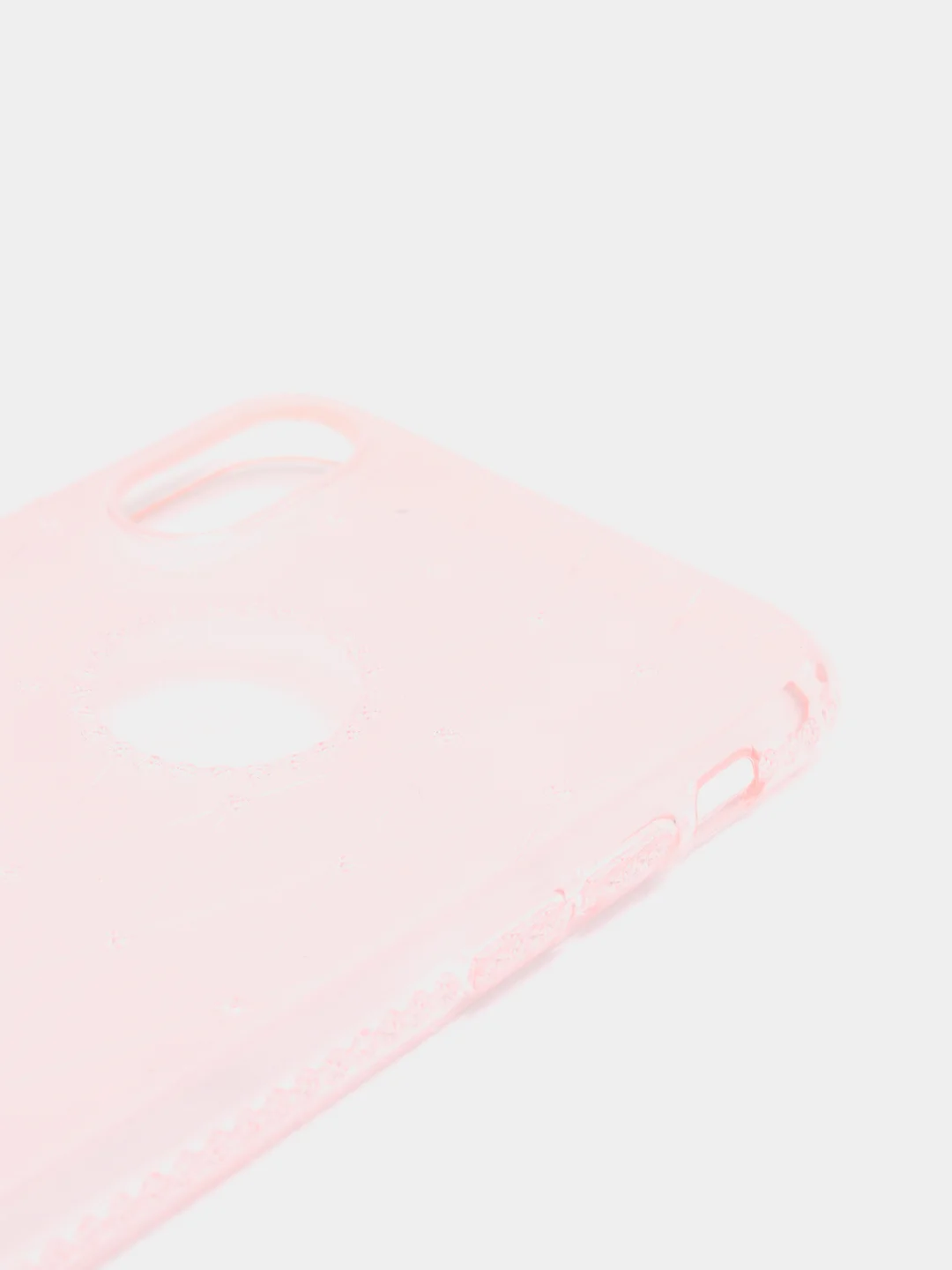 Конфетный чехол для Apple iPhone X / Xs, прозрачный, силиконовый, со стразами