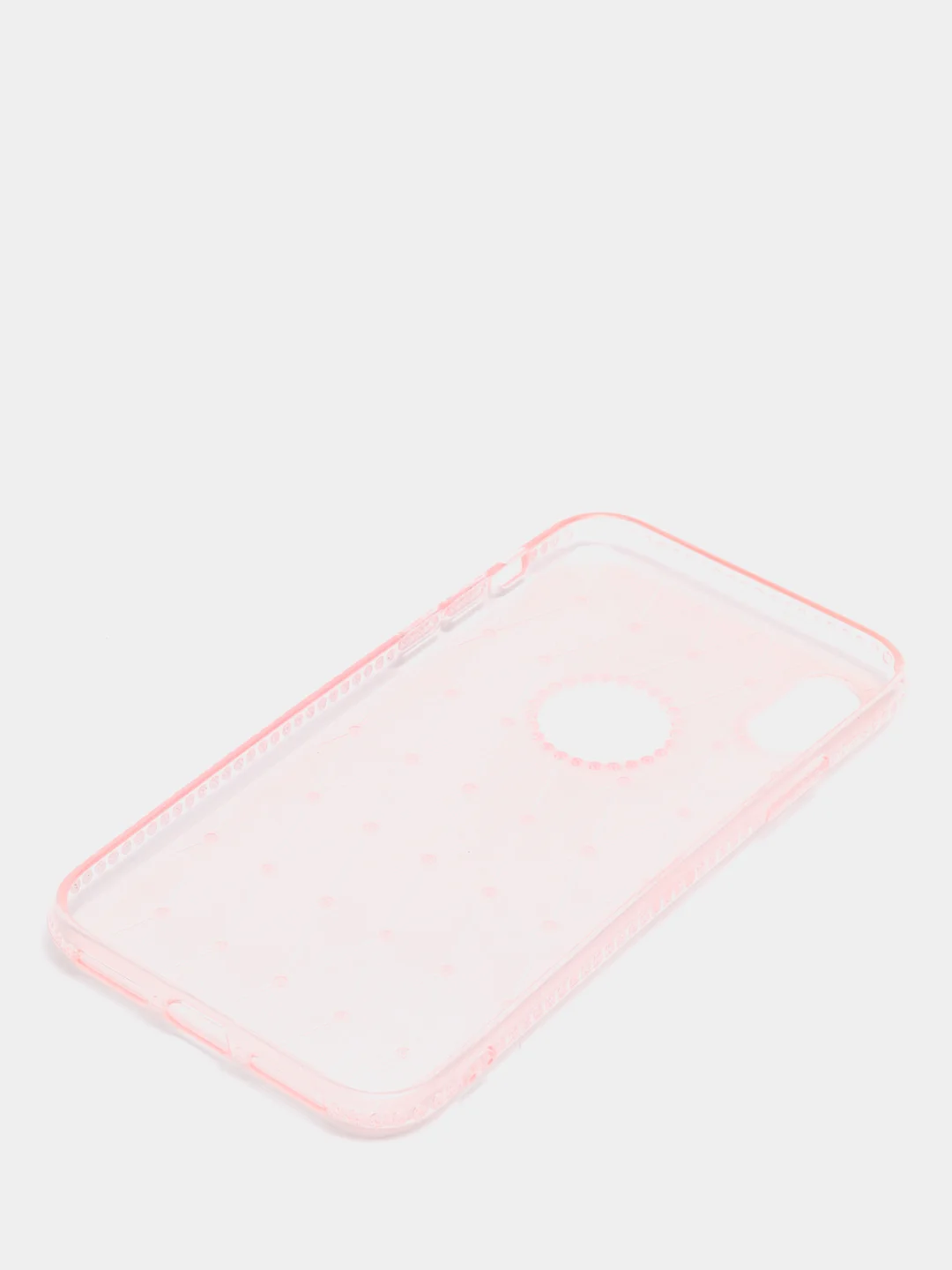Конфетный чехол для Apple iPhone X / Xs, прозрачный, силиконовый, со стразами