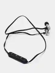 Серебряный беспроводные наушники Sports Headset Bluetooth цвет серебро