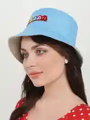 Небесно-голубой панама летняя