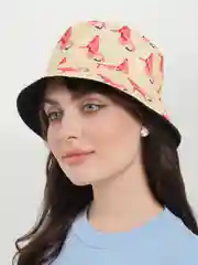 Желтый панама двусторонняя