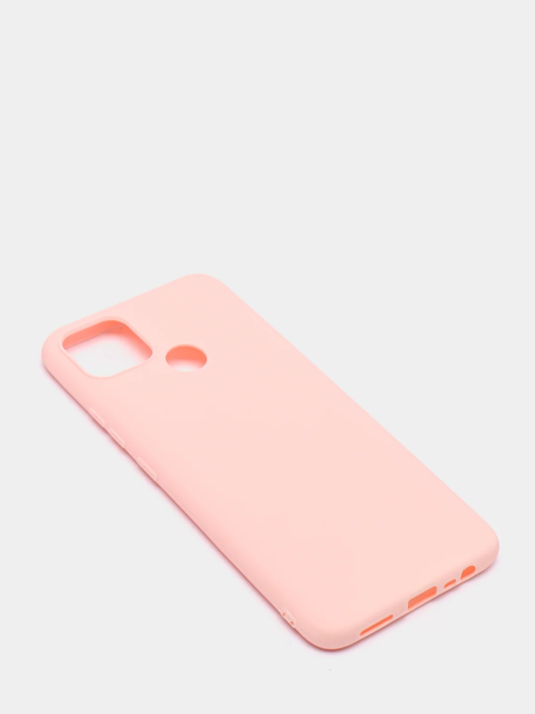 Розовый чехол для Realme C12 / C20, Soft Touch реалми с12 с20