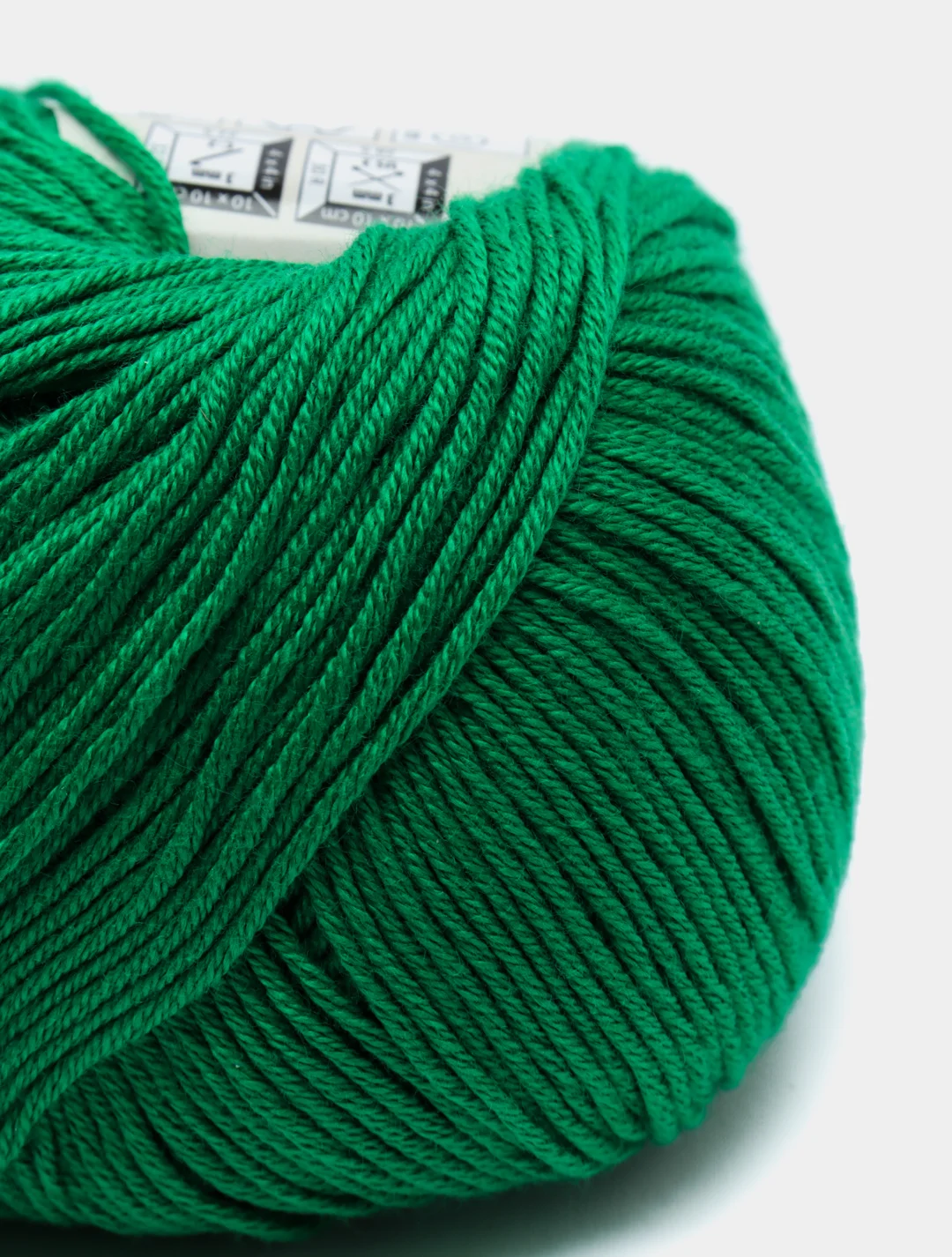 Зеленый пряжа YarnArt Baby cotton, 50 г, 165 м, акрил и хлопок