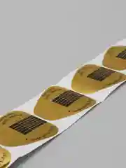 Золотой нижние формы для наращивания ногтей