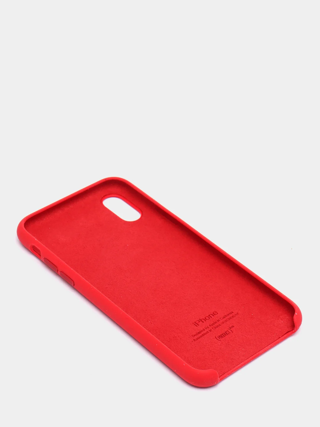 Красный чехол для iPhone X, Xs, Xr, Xs Max Премиум