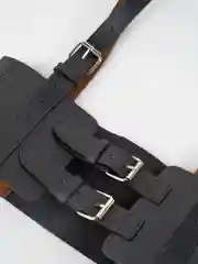 Черный портупея женская