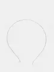 Серебряный ободок металлический 0,5см