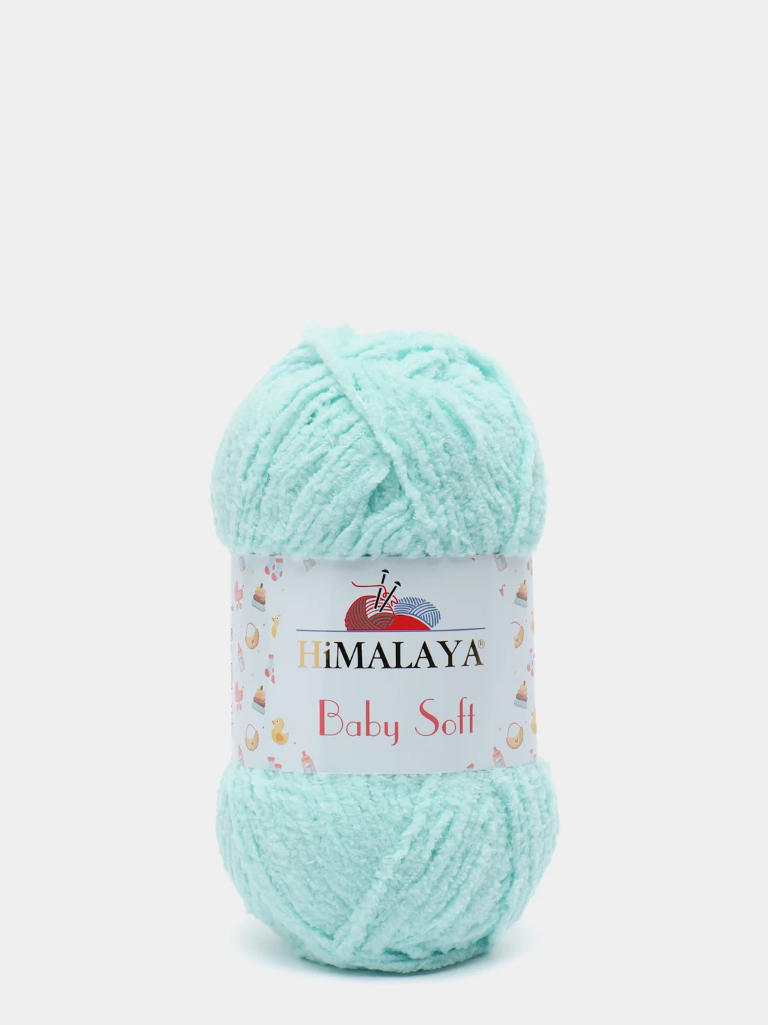 Ледяной пряжа плюшевая Himalaya "Baby Soft", 100% полиэстер, 115 м, 50 г