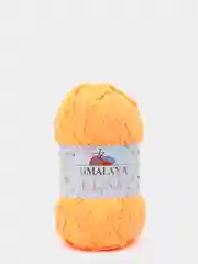 Оранжевый пряжа плюшевая Himalaya "Baby Soft", 100% полиэстер, 115 м, 50 г