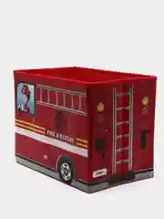 Красный короб для хранения игрушек "Автобус"