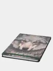 Оливковый скетчбук А4 64 листа. Альбом для творчества MyArt 120 г/м2. Проф-Пресс