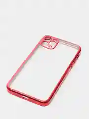 Красный чехол для iPhone 7, 8, SE, X, XS, XR, 11 Pro Max, 12 Mini, Pro Max, с гальваническим покрытием